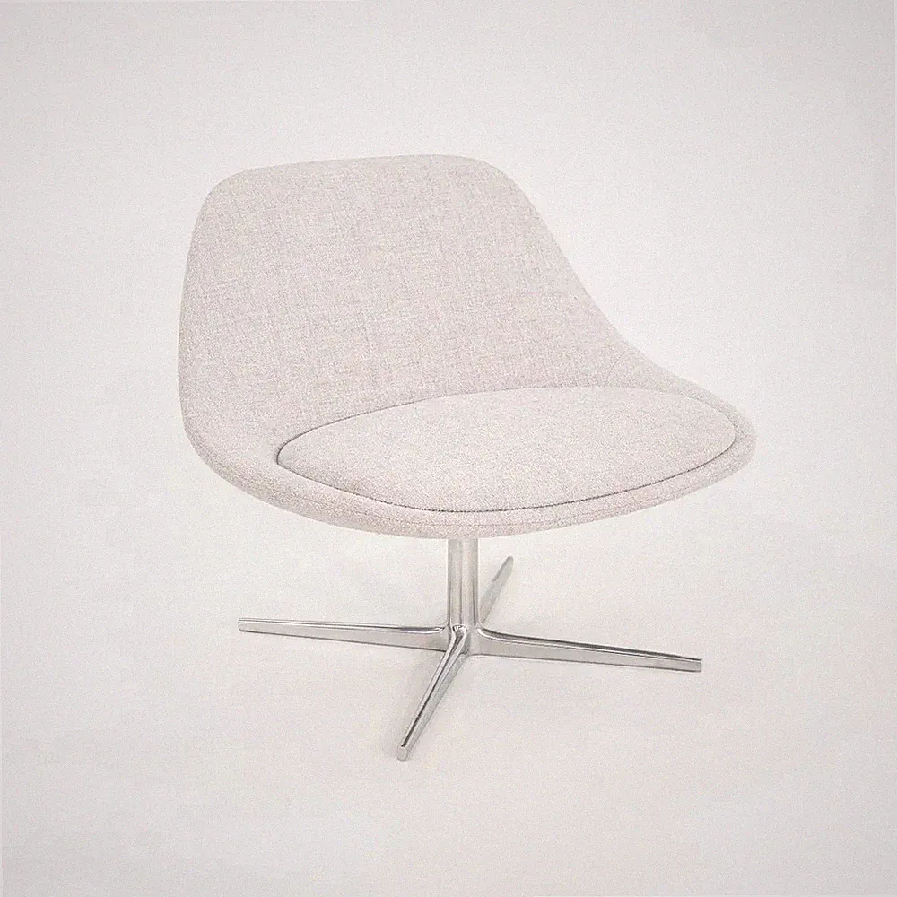2015 Noe Duchaufour-Lawrance for Bernhardt Design Chiara Swivel Lounge Chair