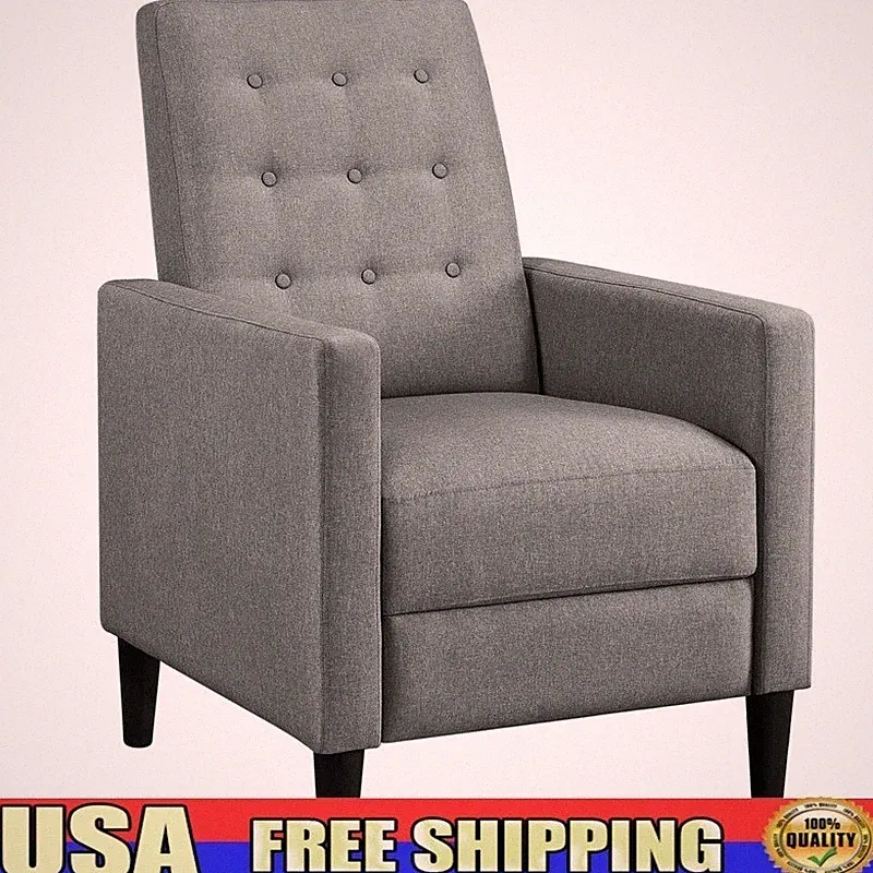 mid century modern recliners for small spaces