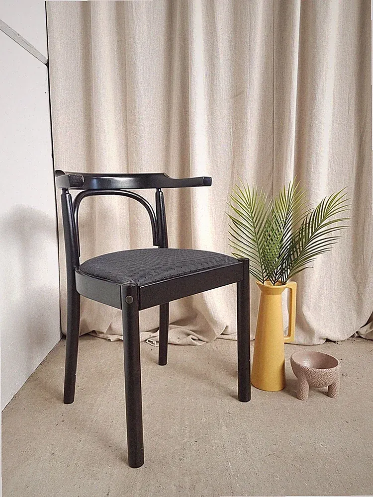 Vtg Late Mid Century Thonet Style Armchair Side Occasional Desk Chair Retro R279